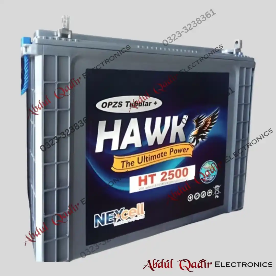 HAWK HT 2500 TUBULAR BATTERY